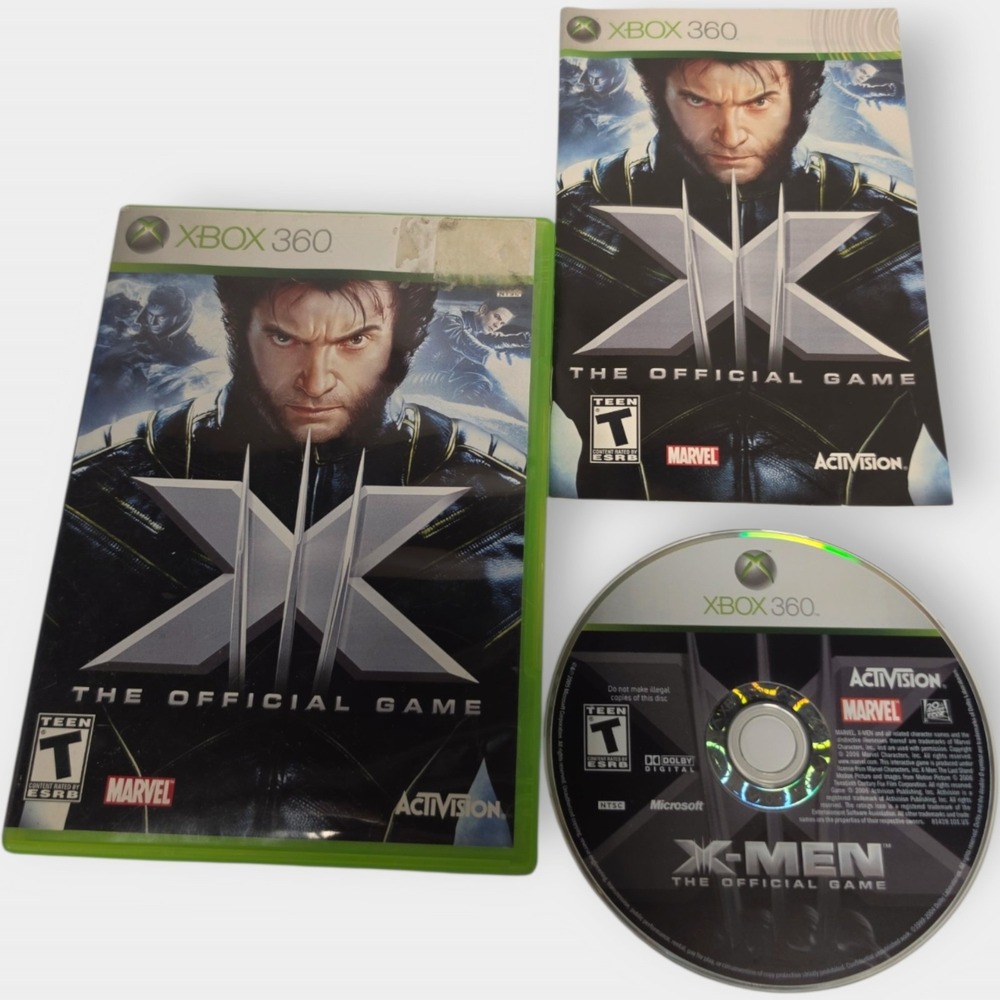 X-Men The Official Game Xbox 360 2006 CIB Complete w/ Manual Tested Working